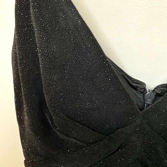 Forever New Black Dress Size 4 - Picture 3 of 5